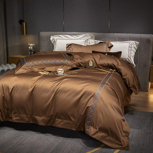 Aurora Gold Duvet Set - Egyptisch Katoen