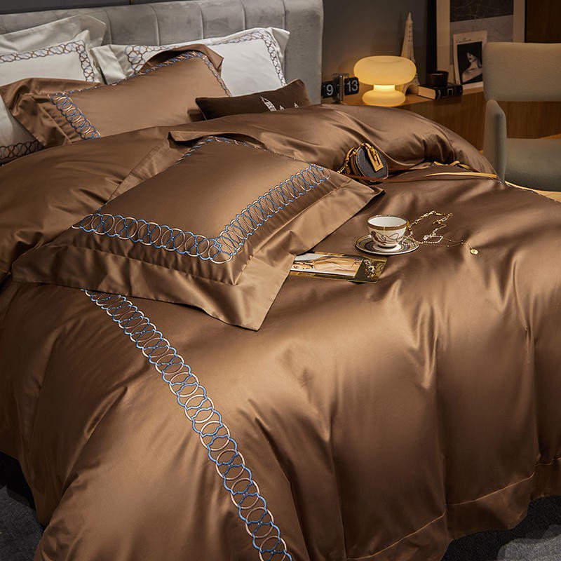 Aurora Gold Duvet Set - Egyptisch Katoen