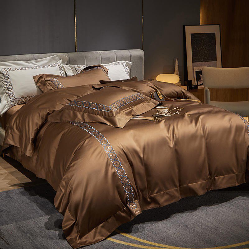 Aurora Gold Duvet Set - Egyptisch Katoen