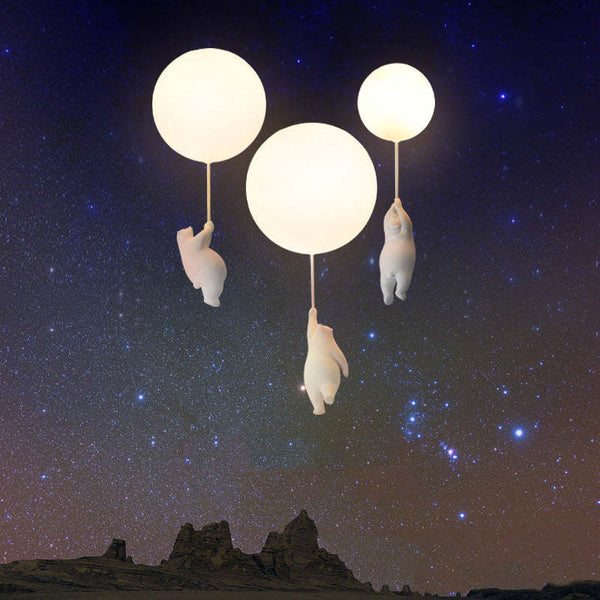 BalloonBuddy - Kinderplafondlamp met Speelse Beer
